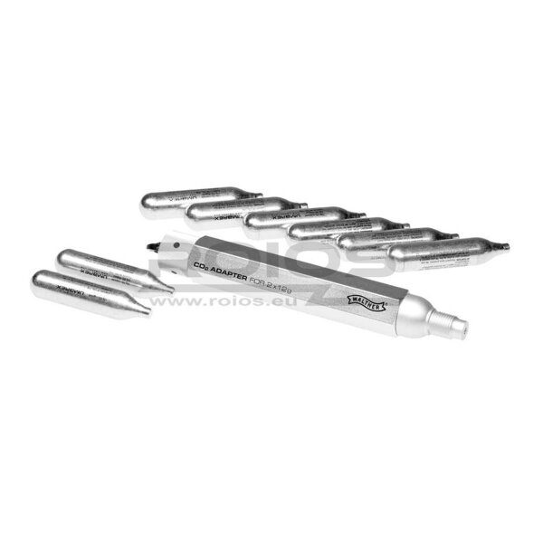 WALTHER CO2 Adapter (für 2x12g Kapseln)