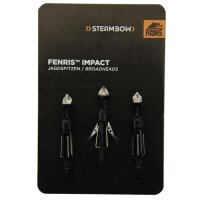 STEAMBOW FENRIS Jagdspitzen „Impact“ - aufschraubbare Pfeilspitzen (3 Stück)