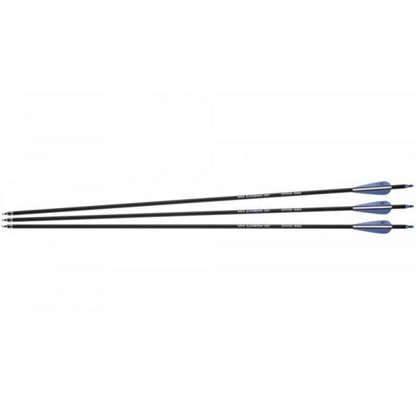 NXG Carbon Pfeile 30" Spine 550 3 Stück für Bogen