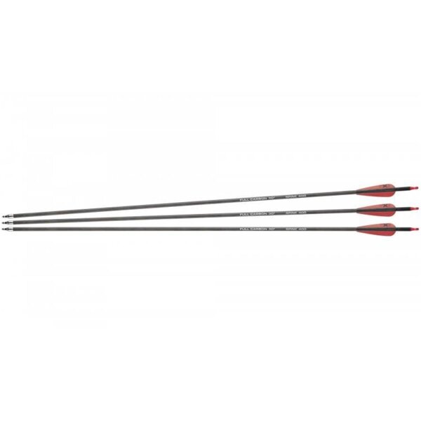 NXG Carbon Pfeile 30" Spine 400 3 Stück für Bogen