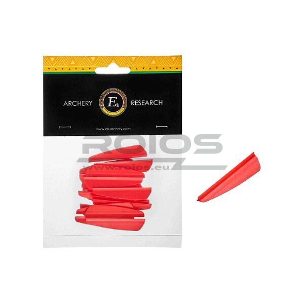 Vanes 2.0" Rot (20 Stück) - EK ARCHERY