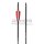 15.5 Zoll Carbon-Bolzen SIEGE - Schwarz - Vanes 2x Rot/ 1xWeiss (1 Stück lose)