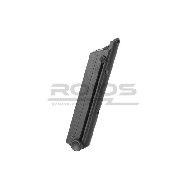 LUGER P08 Magazin 15 BBs AS 6mm GBB - WE - Schwarz
