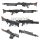 S&T MG42 Vollmetall AS 6mm AEG Echtholz - UNIKAT - Spezialmodifikation mit Originalteilen